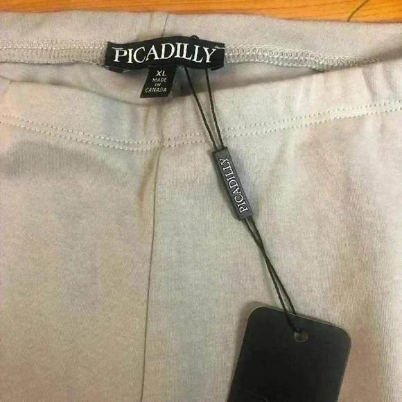 Piccadilly leggings gray sz XL NWT - Picture 5 of 6
